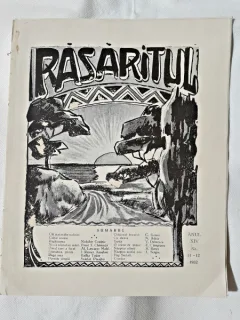 Revista Rasaritul, anul XIV, nr.11-12/1932