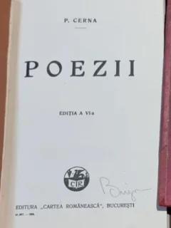 P. Cerna - Poezii. Editia a VI-a