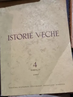 Studii si Cercetari de Istorie Veche Tomul 17 Nr 4 1966