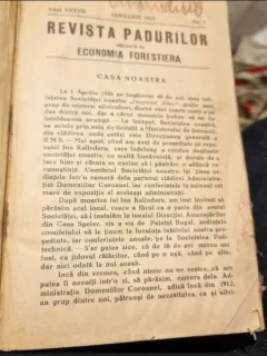 Revista Padurilor Anul XXXVII Ianuarie 1925