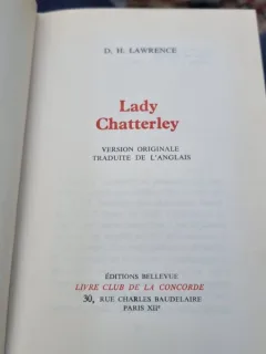 Dh. Lawrence - Lady Chatterley