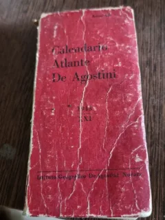 Calendario Atlante De Agostini XXI 1943