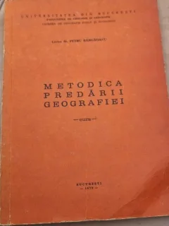 Metodica Predarii Geografiei - Petre Bargaoanu  curs