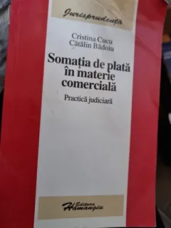 Cristina Cucu, Catalin Badoiu - Somatia de plata in materie comerciala