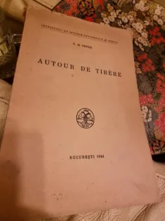 D. M. Pippidi - Autour de Tibere (Cu dedicatie de la autor, pentru Tudor Vianu)