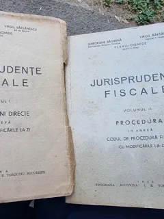 Gheorghe Baghina, Virgil Barsanescu, Flaviu Domide - Jurisprudente Fiscale Vol I si II