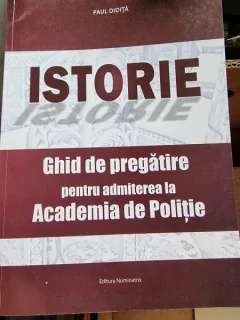 Paul Didita - Ghid de pregatire pentru admiterea la Academia de Politie