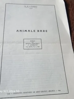 M. A. Ionescu - Animale Rare