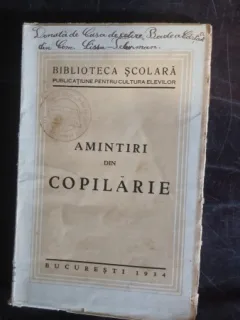 Ion Creanga - Amintiri din Copilarie