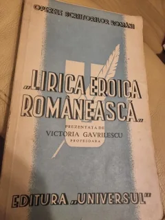 Victoria Gavrilescu - Lirica eroica romaneasca