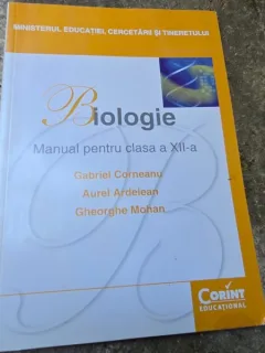 Gabriel Corneanu - BIOLOGIE - Manual pentru clasa a XII-a