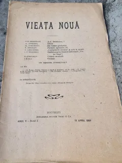 Vieata Noua Anul V Nr. 5 Aprilie 1909
