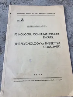 Sir John Haslam - Pshologia Consumatorului Englez