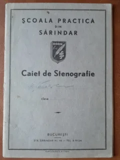 Caiet de stenografie, Serbanescu