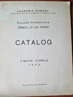 Octavian Beu, Catalog Expozitia Comemorativa Rascoala lui Horia