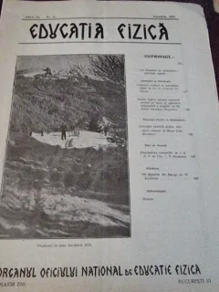 Revista Educatia Fizica anul IX numarul 11 - noiembrie 1931
