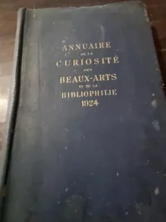 Annuaire de la curiosite et des Beaux-Arts 1924
