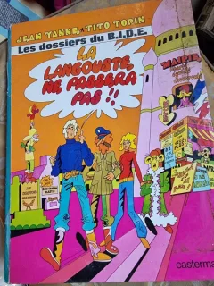 La Langouste ne Passera Pas - Jean Yanne, Tito Topin  carte cu benzi desenate
