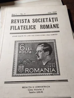 Revista Societatii Filatelice Romane, nr.7/1937