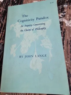 The cognitivity paradox - John Lange