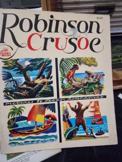 Robinson Crusoe pictures by Teodor Rosankovsky