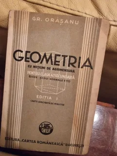 Geometria cu notiuni de agrimensura pentru clala a 4-a secundara - Gr. Orasanu