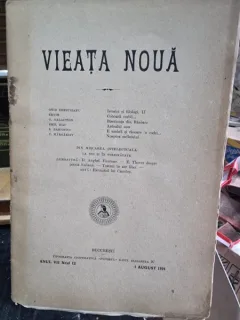 Revista Vieata Noua Nr. 12 august 1911