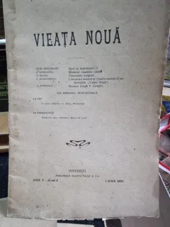 Revista Vieata Noua Nr. 8 iunie 1909