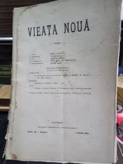 Revista Vieata Noua Nr. 5 iulie 1913