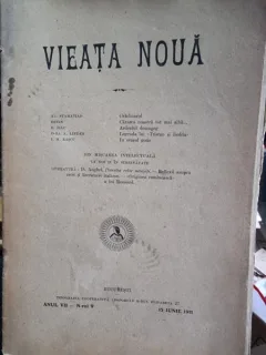 Revista Vieata Noua Nr.9 iunie 1911