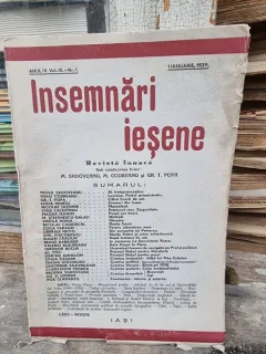 Revista Insemnari Iesene nr.1/1939