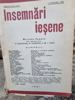 Revista Insemnari Iesene nr.2/1939