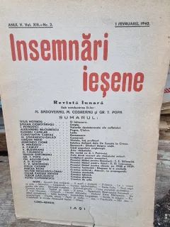 Revista Insemnari Iesene nr.2/1940