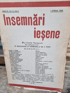 Revista Insemnari Iesene nr.4/1939