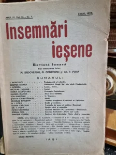 Revista Insemnari Iesene nr.7/1939