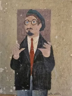 Tabloun Petru Vintila - Portret (pictura)