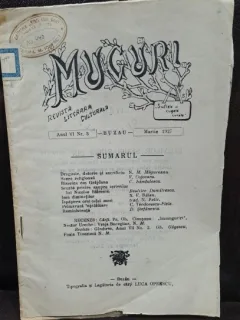 Revista Muguri nr.3/1927, revista literara culturala