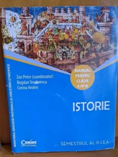 Istorie, manual pentru clasa a IV-a, semestrul al II-lea - Zoe Petre coordonator