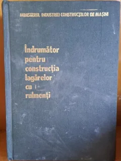 Indrumator pentru constructia lagarelor cu rulmenti