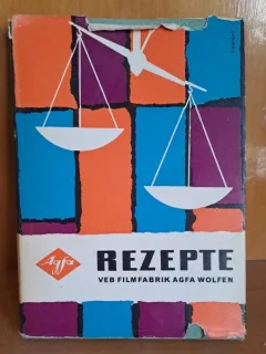 Rezepte. Veb filmfabrik Agfa Wolfen - Luhr Franz