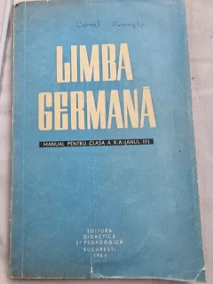 Limba germana, manual pentru clasa a X-a - Bruno Colbert, Magda Iordanescu