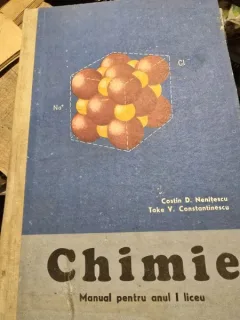 Chimie, manual pentru anul I de liceu - Costin D. Nenitescu, Take V. Constantinescu
