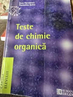 Teste de chimie organica - Dora Parvulescu