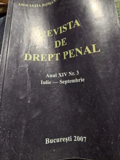 Revista de drept penal nr.3/2007
