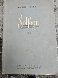 Solfegii - Victor Iusceanu  vol.II