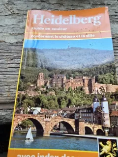 Heidelberg, guide en couleur, concernant le château et la ville avec index des rues