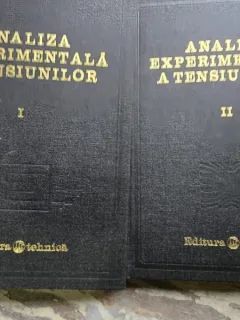 Analiza experimentala a tensiunilor - D. R. Mocanu Vol. I si II