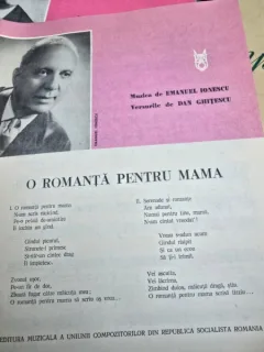 Partitura, O romanta pentru mama - Emanuel Ionescu, Dan Ghitescu