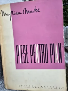 Partitura, Piese pentru pian - Myriam Marble