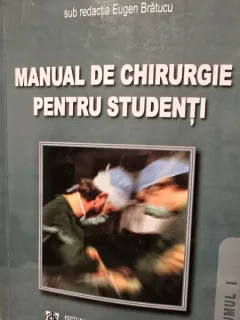 Eugen Bratucu - Manual de chirurgie pentru studenti (volumul 1)